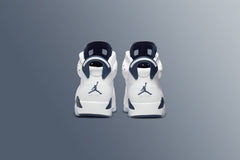 6 Retro - White/Midnight Navy