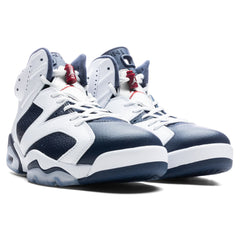 6 Retro 'Olympic' - White/Varsity Red/Midnight Navy