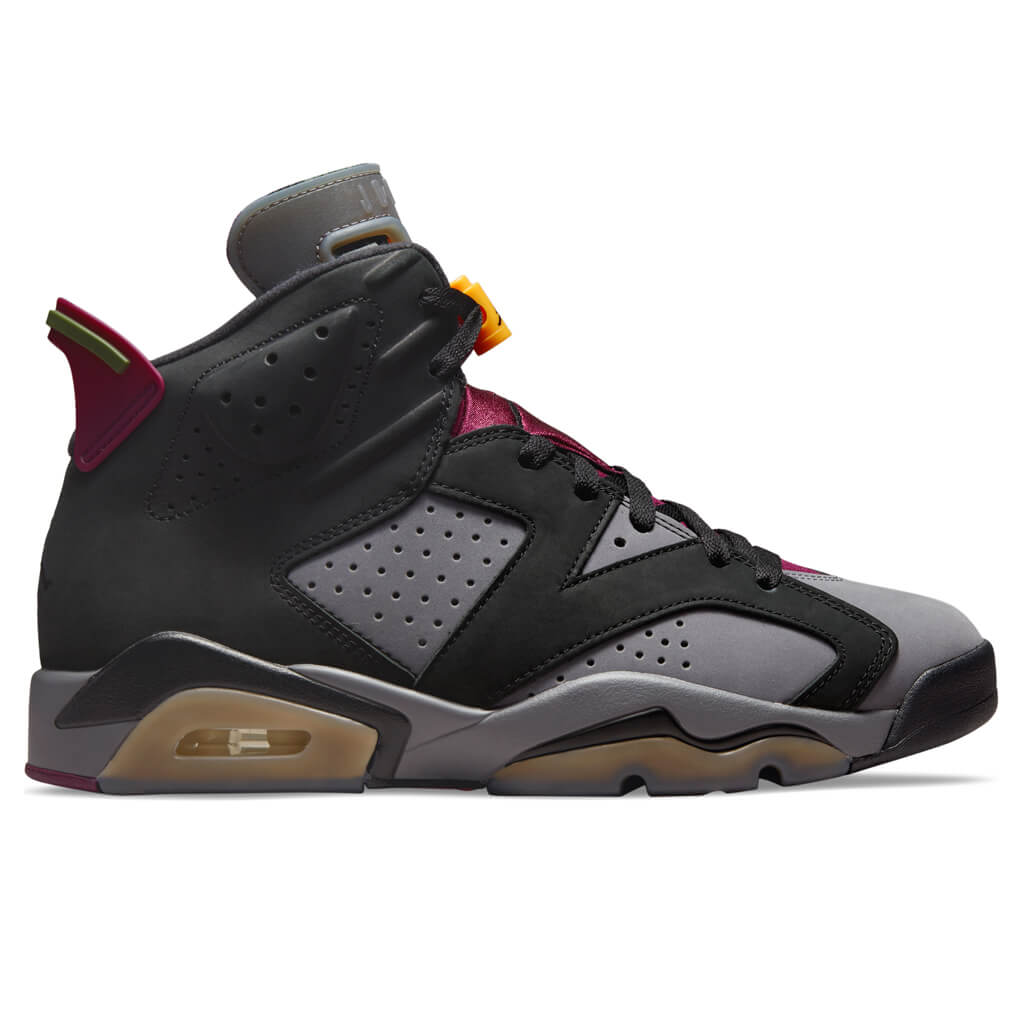 6 Retro 'Bordeaux' - Black/Bordeaux/Light Graphite