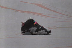 6 Retro (PS) 'Bordeaux' - Black/Bordeaux/Light Graphite