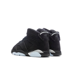 6 Retro (TD) - Black/Metallic Silver/Black