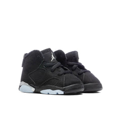 6 Retro (TD) - Black/Metallic Silver/Black