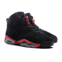 6 Retro 'Infrared Salesman' (GS) - Black/Light Crimson
