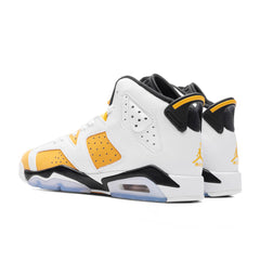 6 Retro (GS) - White/Yellow Ochre/Black