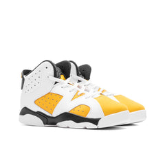 6 Retro (PS) - White/Yellow Ochre/Black