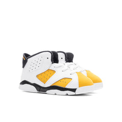 6 Retro (TD) - White/Yellow Ochre/Black