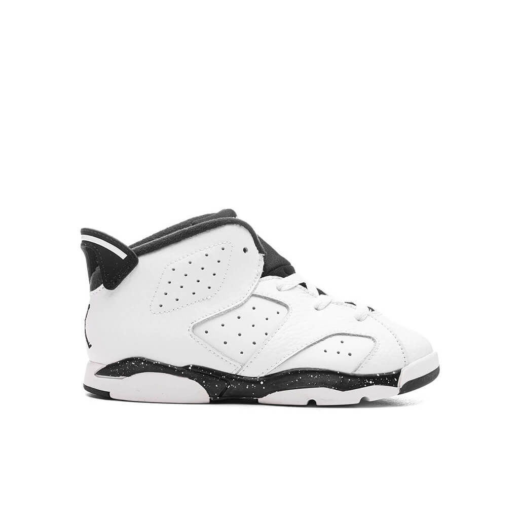 6 Retro (TD) 'Reverse Oreo' - White/Black