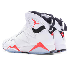 7 Retro White Infrared - White/Crimson/Black