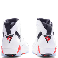 7 Retro White Infrared - White/Crimson/Black