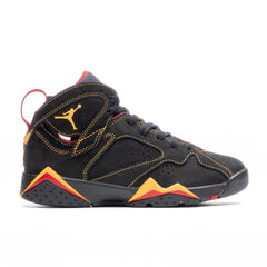 7 Retro (GS) 'Citrus' - Black/Citrus/Varsity Red