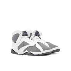 7 Retro (PS) "Flint" - White/Varsity Purple