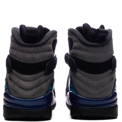 8 Retro 'Aqua' - Black/Multi Color
