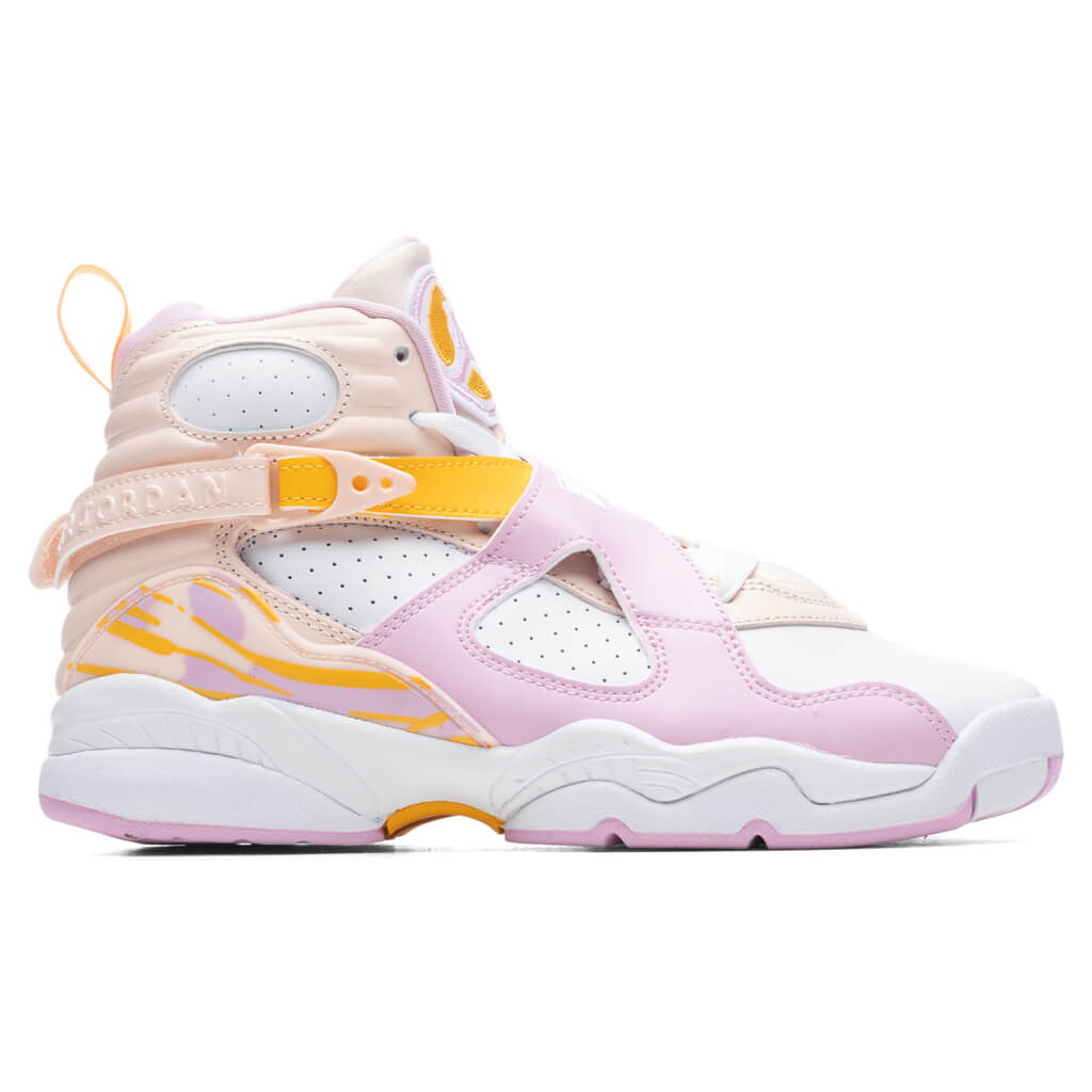 8 Retro (GS) - Orange Pearl/Light Arctic Pink