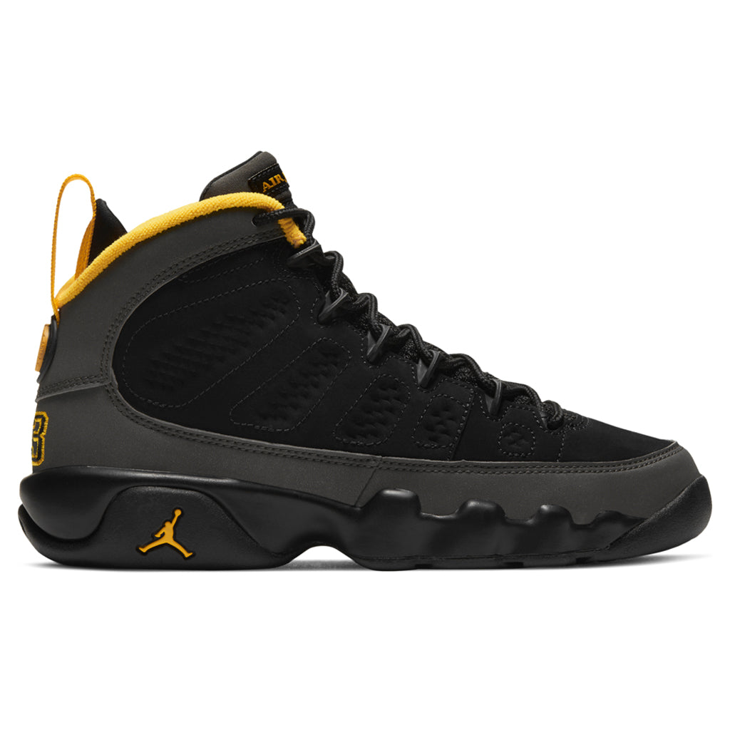 9 Retro (GS) "University Gold" - Black/Dark Charcoal
