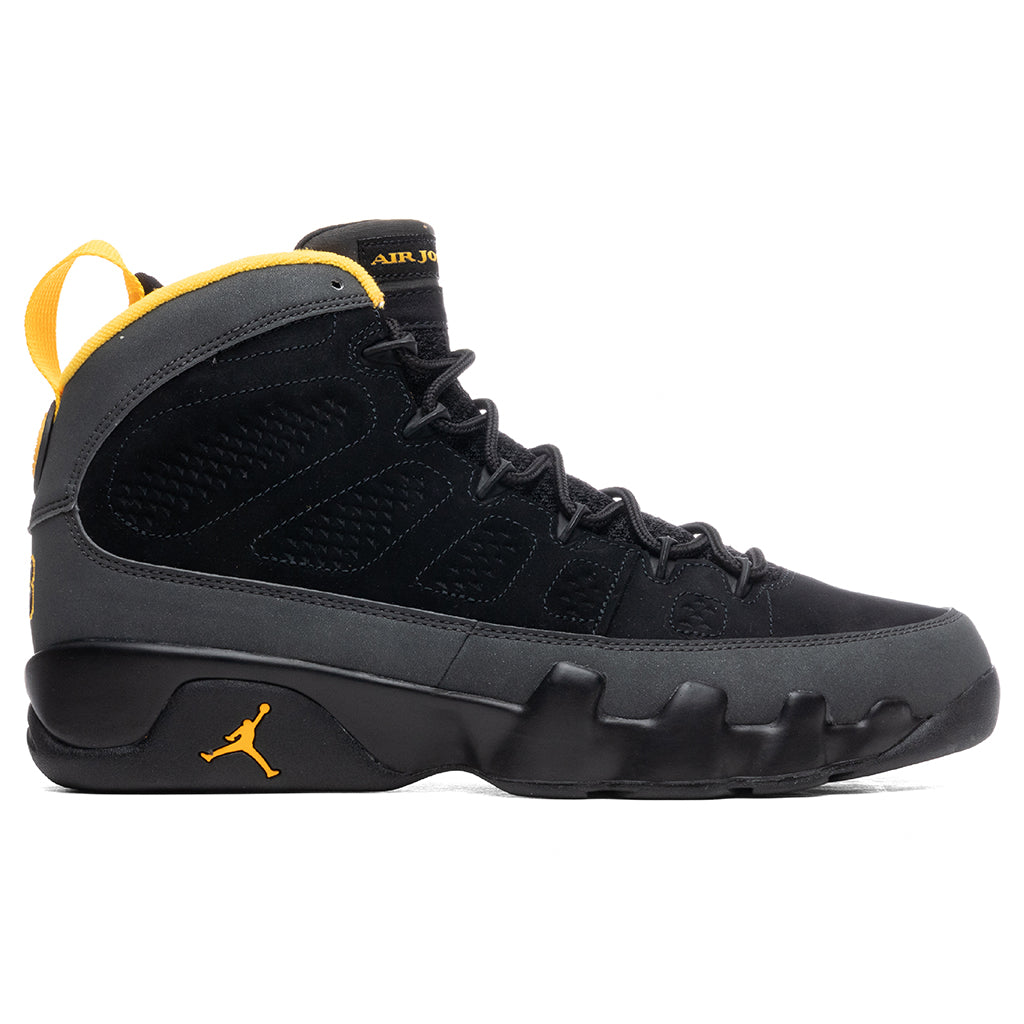 9 Retro "University Gold" - Black/Dark Charcoal