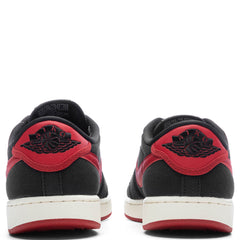 KO 1 Low 'Bred' - Black/Varsity Red/Sail