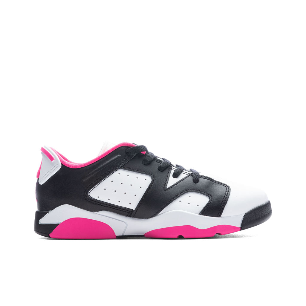 VI Retro Low (PS) - Black/Fierce Pink/White