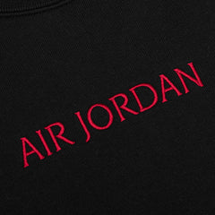 Women's Crew Sweatshirt - Black/Gym Red