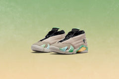 x Aleali May Women's 14 Retro Low SP - Light Sand/White