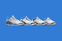 3 Retro (GS) 'Racer Blue' - White/Cement Grey