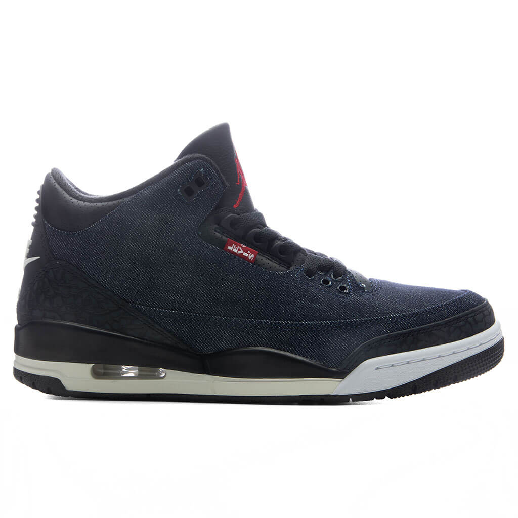 3 x Levi's 'Rigid Denim' - Denim/Black/Sail/Indigo/Gym Red