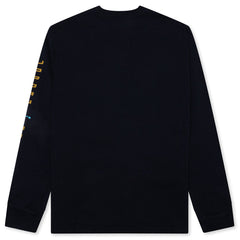 Brooklyn AJ11 Graphic L/S Tee - Black