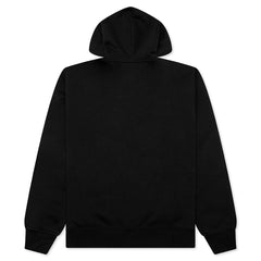 Brooklyn Fleece Full-Zip Hoodie - Black/White