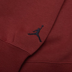 Brooklyn Fleece Holiday Crewneck - Redstone/Black