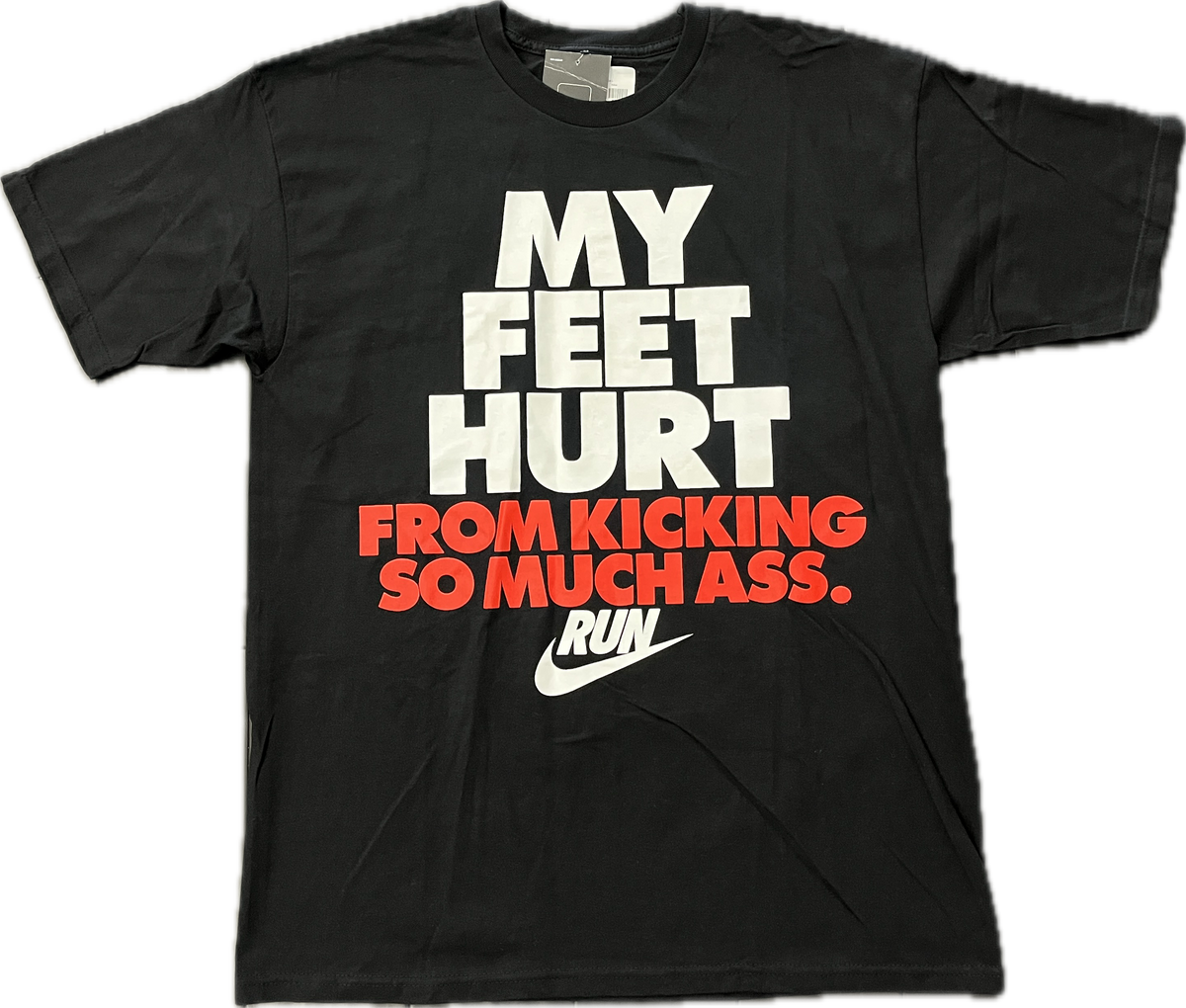 Kicking So Much Ass Tee Black