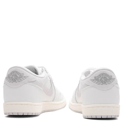 1 Low '85 'Neutral Grey' - Summit White/Light Smoke Grey