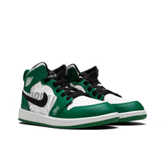 1 Mid SE (PS) - Pine Green/Sail/Black/Team Orange