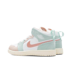 1 Mid SE (PS) - White/Pink Oxford/Jade Ice