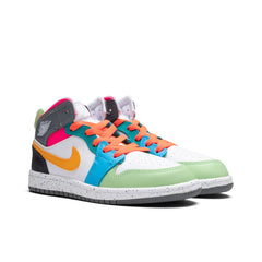 1 Mid SE (PS) - White/Taxi/Dark Shadow/Hyper Pink
