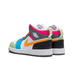 1 Mid SE (PS) - White/Taxi/Dark Shadow/Hyper Pink
