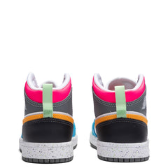 1 Mid SE (PS) - White/Taxi/Dark Shadow/Hyper Pink