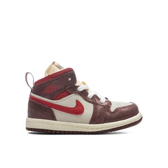 1 Mid SE (TD) - Coconut Milk/Varsity Red/Dark Pony