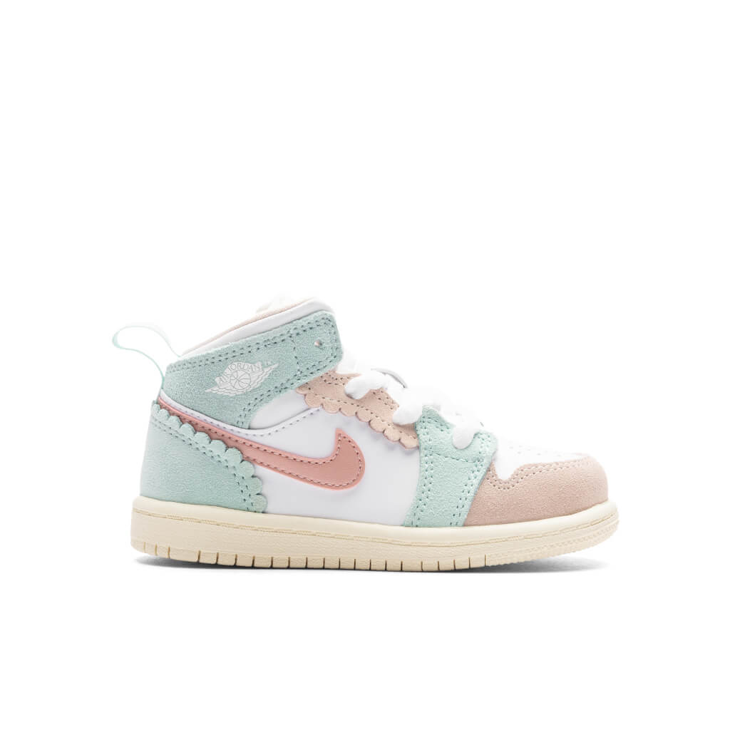 1 Mid SE (TD) - White/Pink Oxford/Jade Ice