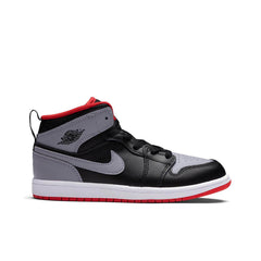 1 Mid (PS) - Black/Cement Grey/Fire Red/White