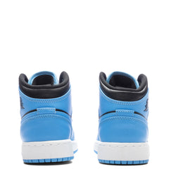 1 Mid (GS) - University Blue/Black/White