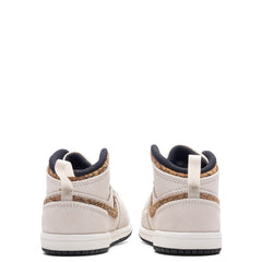 1 Mid (TD) - Light Orewood Brown/Metallic Gold/White