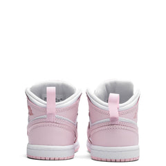 1 Mid (TD) - Pink Foam/White/Fire Red