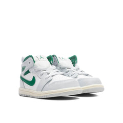 1 Mid (TD) - Summit White/Pine Green/Pure Platinum
