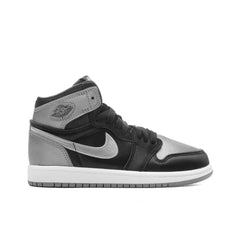 1 Retro High OG 'Satin Shadow' (PS) - Black/Medium Grey/White