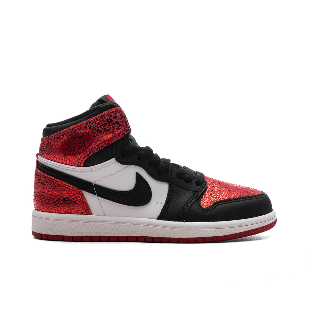 1 Retro High OG 'Ruby' (PS) - Varsity Red/Black/White
