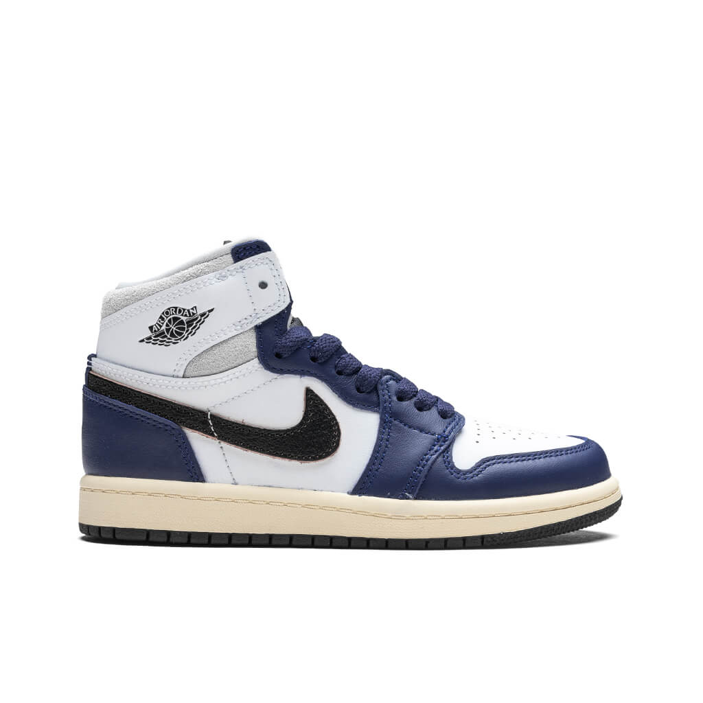 1 Retro High OG 'Rare Air' (PS) - White/Black/Neutral Grey/Deep Royal Blue