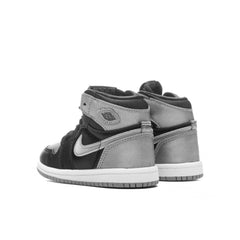 1 Retro High OG 'Satin Shadow' (TD) - Black/Medium Grey/White