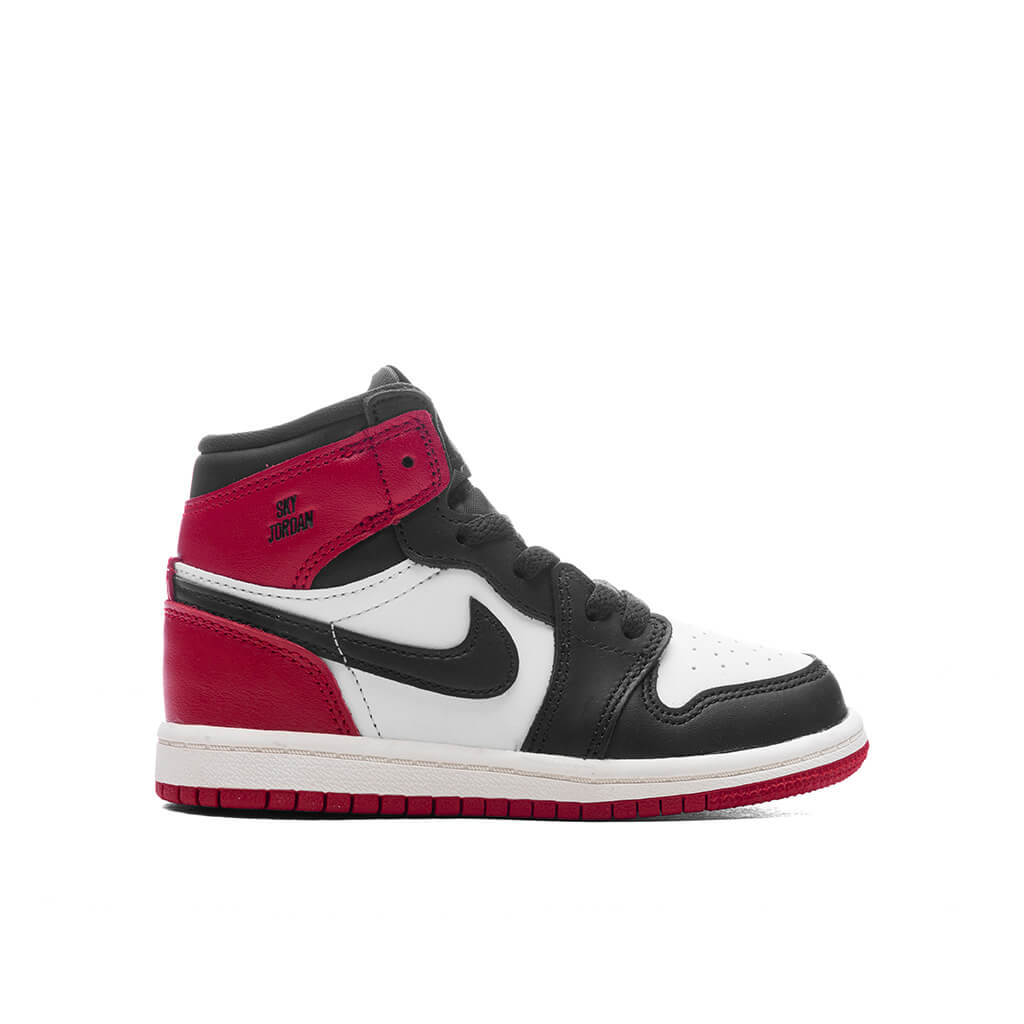 1 Retro High OG 'Black Toe Reimagined' (TD) - White/Black/Varsity Red/Sail