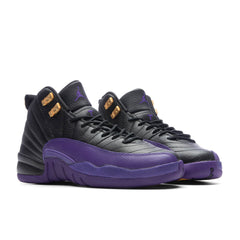 12 Retro (GS) - Black/Field Purple/Metallic Gold