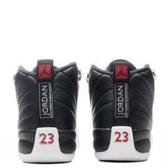 12 Retro (GS) "Playoff" - Black/Varsity Red/White
