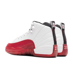 12 Retro (GS) 'Cherry' - White/Black/Varsity Red